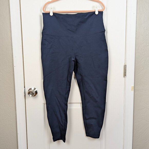 SPANX | Navy High-Waisted Leggings with Compression Support Size 1X - Picture 1 of 7